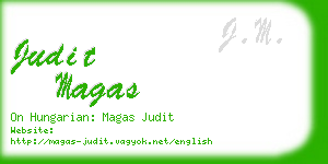 judit magas business card